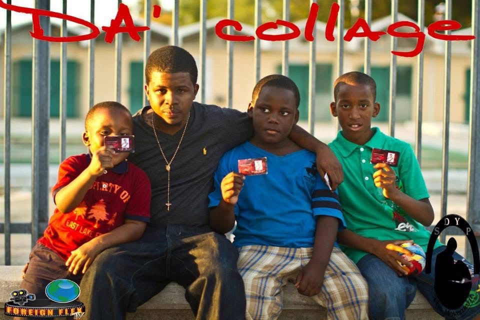 Skeet Da Yung Poet with youth in Miami, 2014